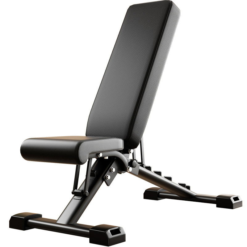 Fitness Equipment - Panca Pieghevole Commerciale Multifunzionale per Sit-Up,