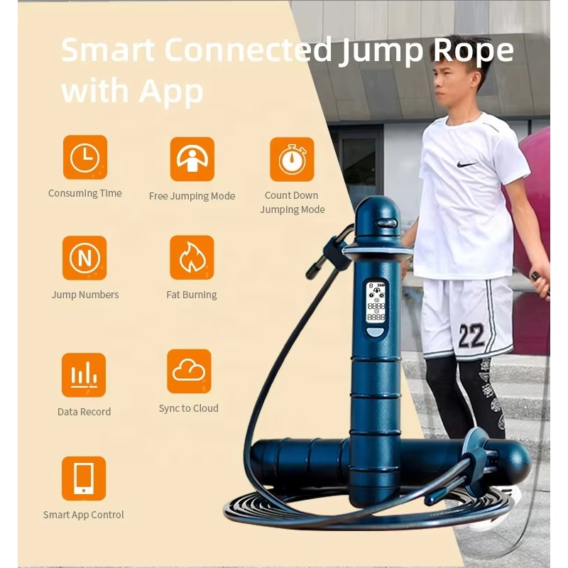 Vendita all'Ingrosso di Corde  - Smart Jump Rope Digital Counter recensione e prezzo