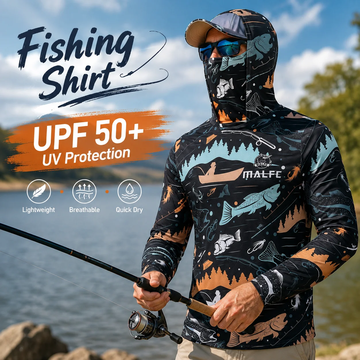Maglia da pesca a maniche lung - Hiking recensione e prezzo
