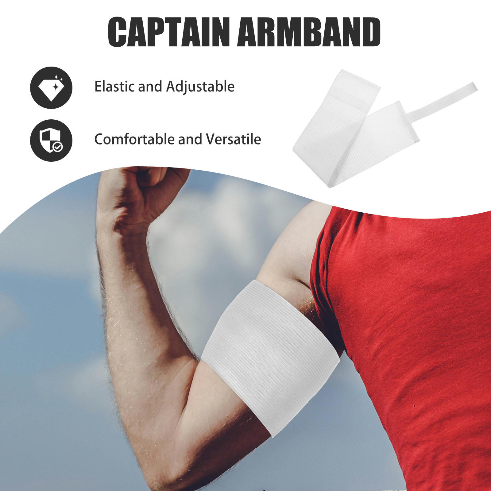 4 Pezzi Fascia da Capitano per - Team Sports recensione e prezzo